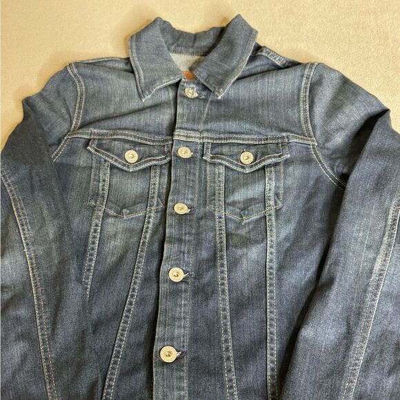 AG adriano goldschmied Jean Jacket Size Small  women’s - Picture 7 of 16